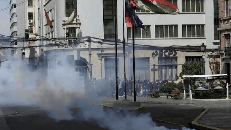 Protestos contra o governo eclodem na Bolívia — Foto: Reprodução/Reuters