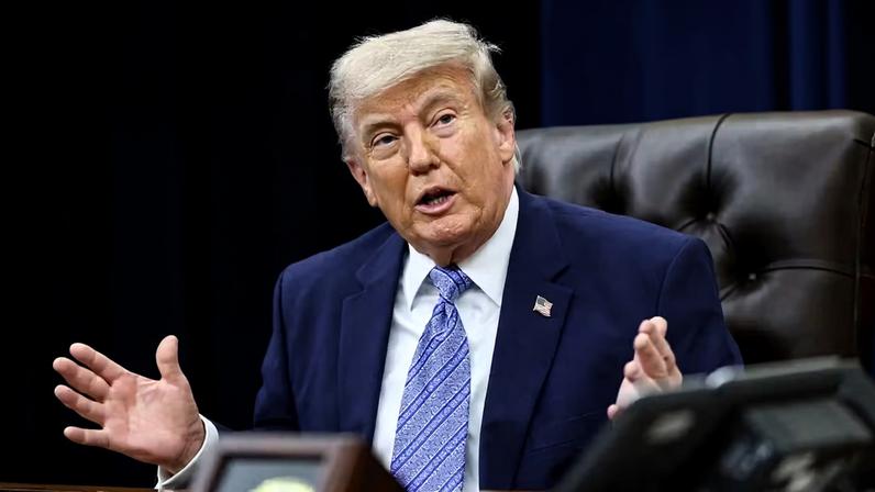 O presidente dos EUA, Donald Trump — Foto: Kevin Lamarque/ Reuters