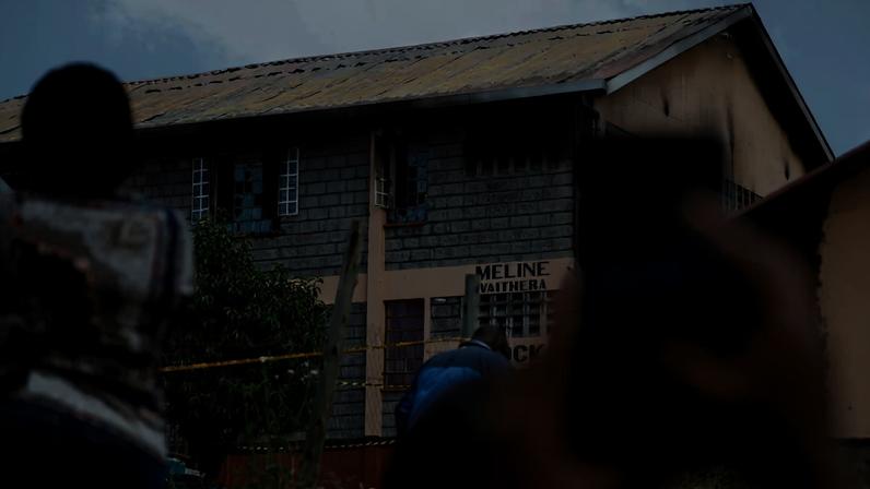 Incêndio em escola do Quênia em Gilgil 28 de maio de 2026 REUTERS/Thomas Mukoya