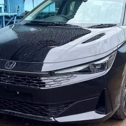Flagra: novo Honda City surge com grade luminosa e equipamentos inéditos