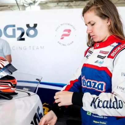 Bruna Tomaselli vence na NASCAR Brasil e é a primeira mulher a vencer