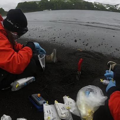Brasileiras identificam espécie de microrganismo em vulcão ativo na Antártida