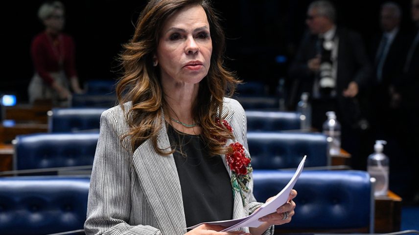 Em pronunciamento, à bancada, senadora Professora Dorinha Seabra (União-TO).