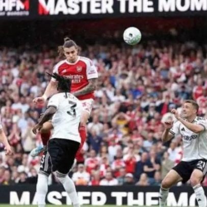Arsenal vence o Fulham e segue firme na briga pelo título da Premier League