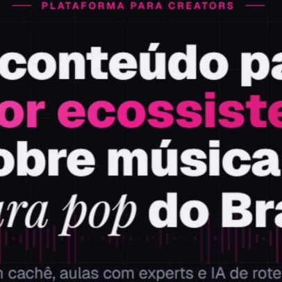 POPline lança plataforma para criadores de música, entretenimento e cultura pop
