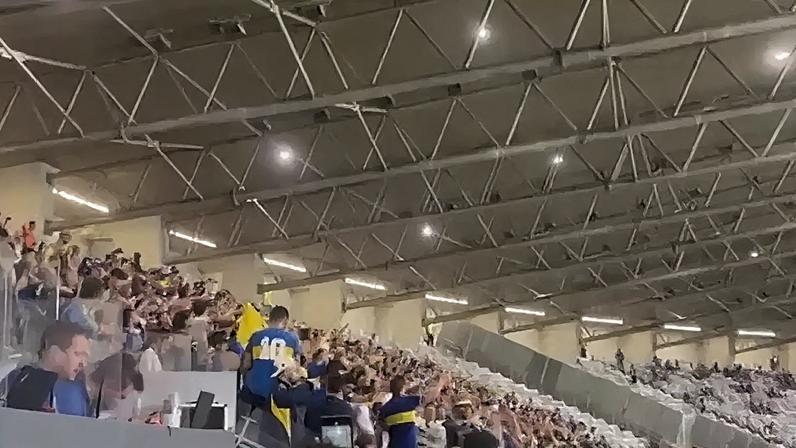 Reprodução - Legenda: Argentino preso em Cruzeiro x Boca Jrs no Mineirão é solto pela Justiça / Jogada10