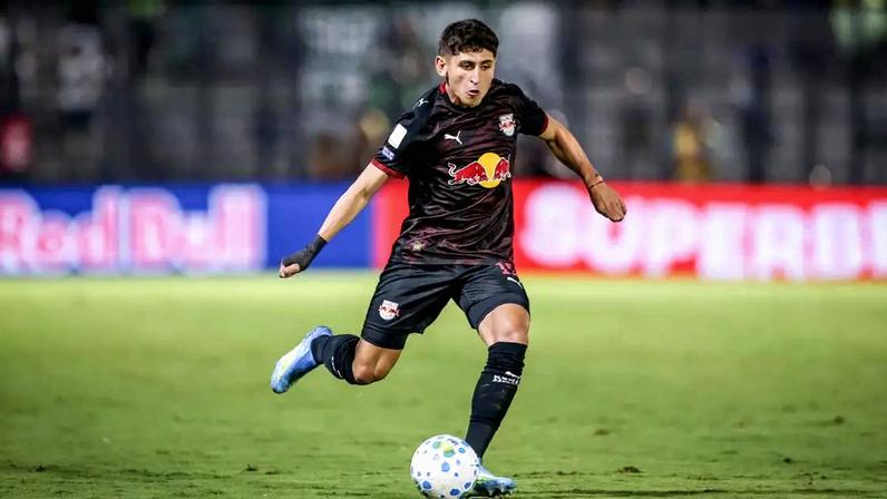 Nacho Sosa, jogador do Red Bull Bragantino.