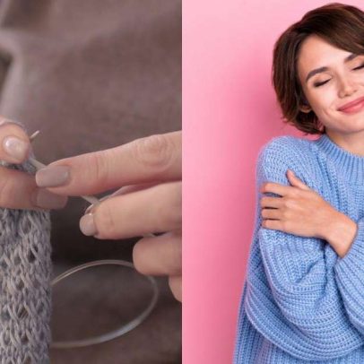 Aprenda tricô do zero e faça seu casaco para o frio