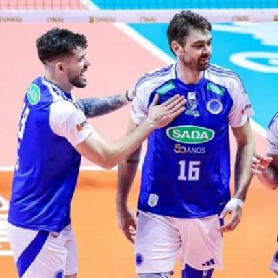 Cruzeiro vence Campinas e amplia hegemonia na Superliga masculina de vôlei