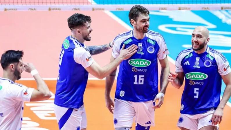 Cruzeiro vence Campinas na final da Superliga Masculina de Vôlei