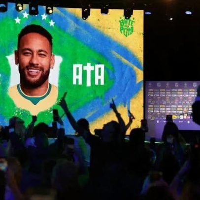 Torcedores brasileiros encantados com Neymar, segundo jornal britânico
