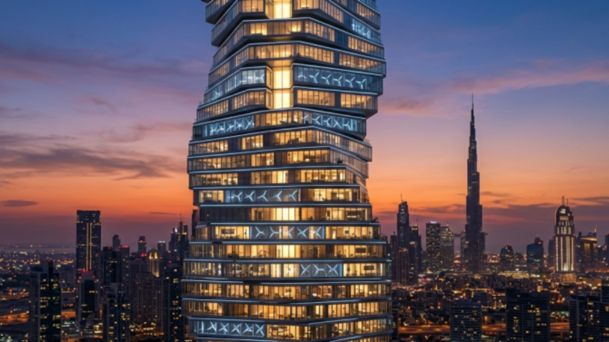 Dynamic Tower: torre de 80 andares com rotação e turbinas em Dubai