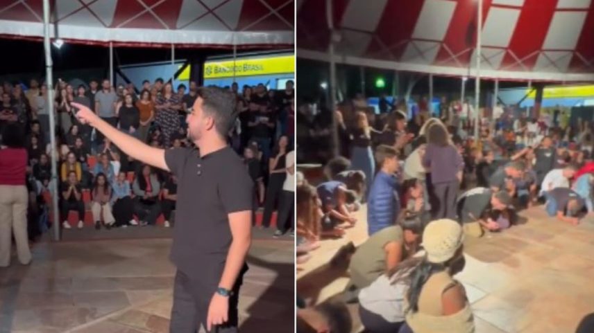 Militante político vai a culto na UFMG, investiga e se converte