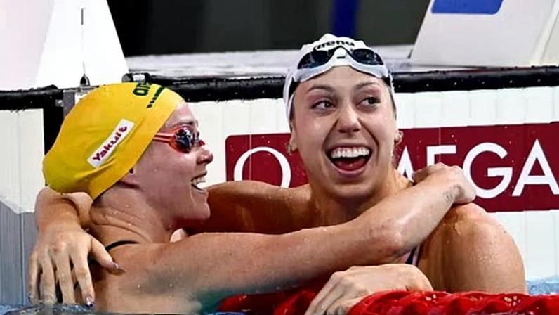 Gretchen Walsh bate recorde mundial 100m borboleta terceira vez em 12 meses