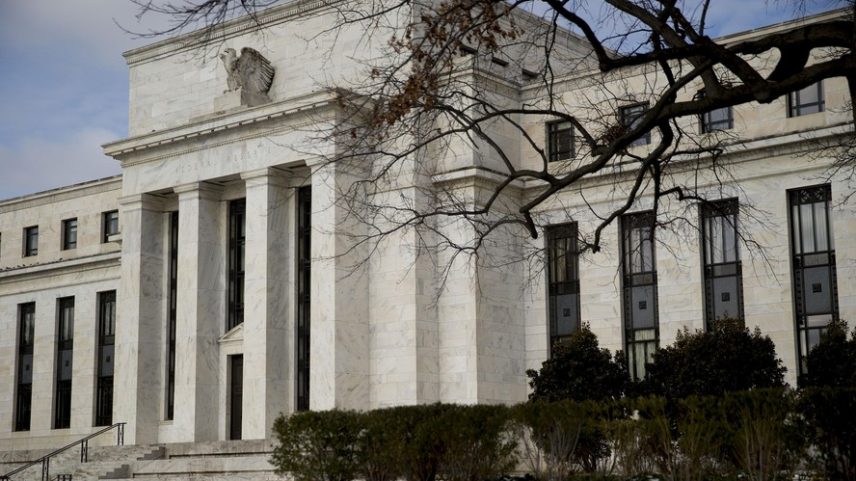 Sede do Federal Reserve, em Washington — Foto: Andrew Harrer/Bloomberg