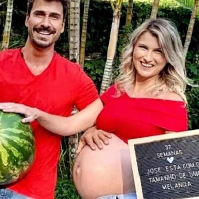 Grávida de 26 semanas, esposa de Júlio Rocha, vai ao hospital após cólica com sangramento