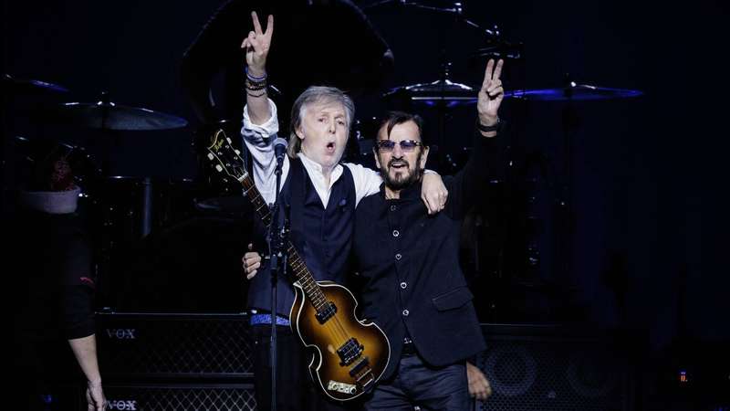 Paul McCartney e Ringo Starr