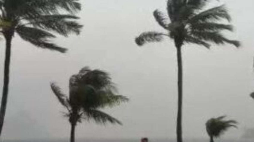 INMET faz alerta de vendaval.