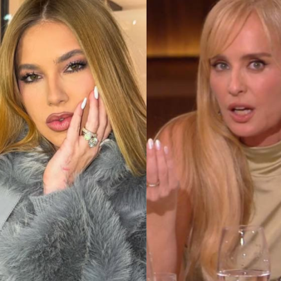 Angélica reage após chamada com Virgínia contra influenciadora