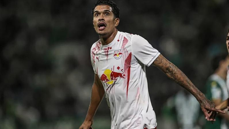 Lucas Barbosa, jogador do Red Bull Bragantino.