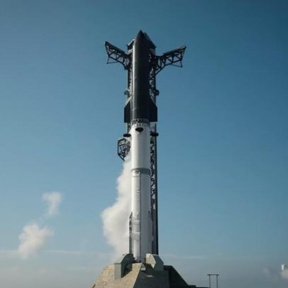SpaceX lança Starship, maior nave do mundo, pela 12ª vez