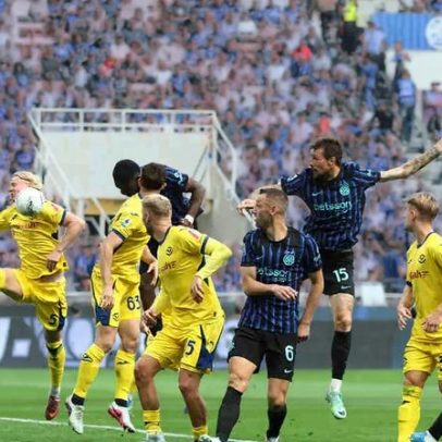 Inter empata com Verona apesar de ter título na mão