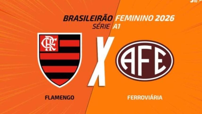 Flamengo feminino x Ferroviária: onde assistir, escalações e arbitragem