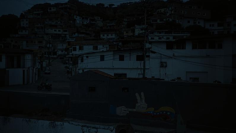 A view from the Urbanización Rómulo Gallegos housing estate in Catia La Mar.