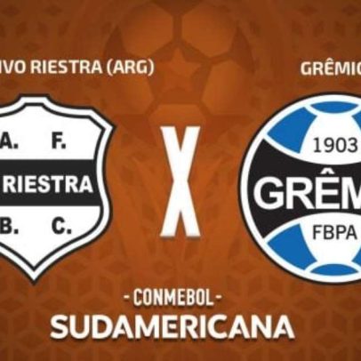 Deportivo Riestra x Grêmio AO VIVO às 17h30 pela Voz do Esporte