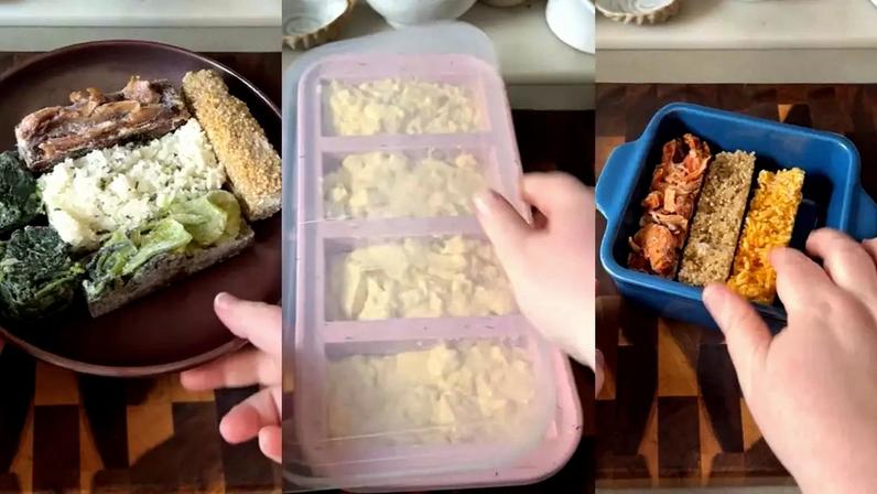 Descubra a Refeição Lego que viralizou no TikTok. Aprenda a congelar alimentos em porções para criar marmita variada e rápida todos os dias!
