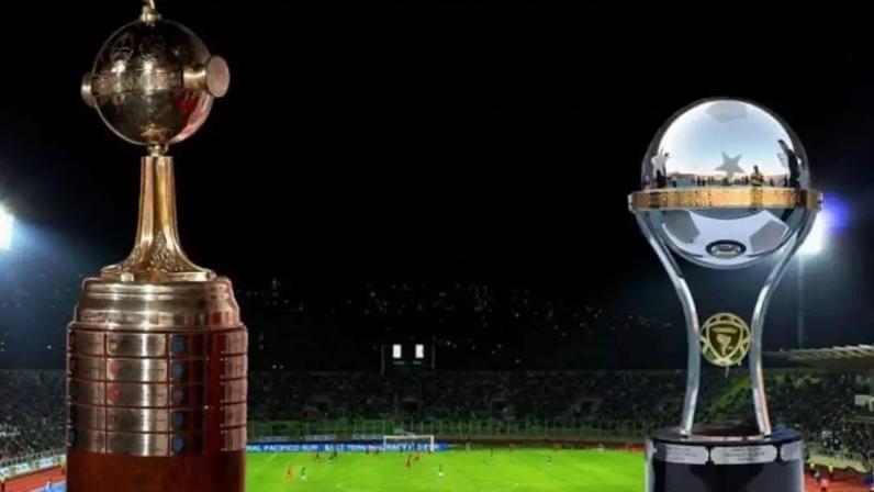 Taças da Libertadores e Sul-Americana