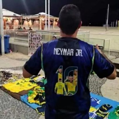 Torcedores no RJ celebram convocação de Neymar