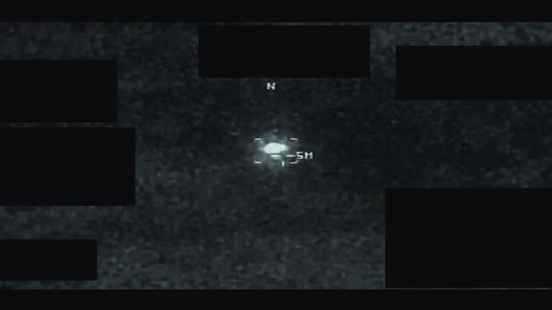 Imagery likely derived from an infrared sensor aboard a US military platform operating within the US Central Command area of responsibility in 2021.