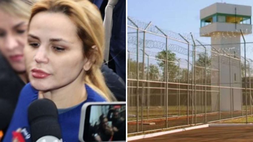 Deolane Bezerra e recebida com festa ao chegar em presídio no interior de SP