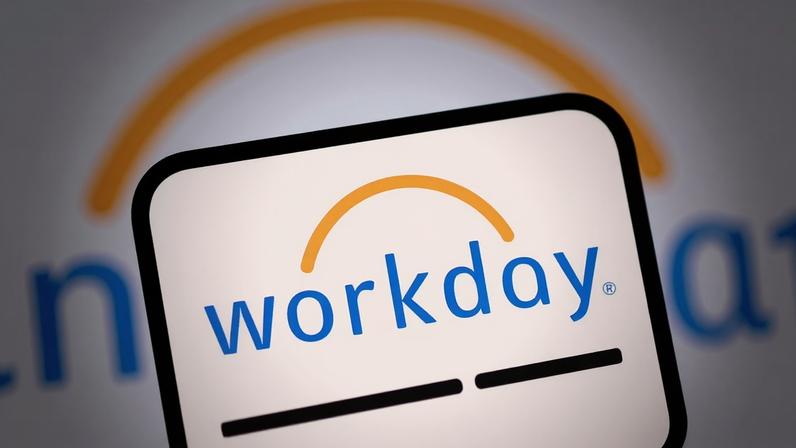 Um logotipo do Workday aparece nesta ilustração tirada em 18 de agosto de 2025. REUTERS/Dado Ruvic/Ilustração