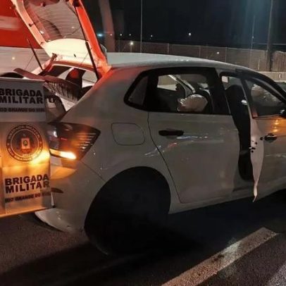 Brigada Militar intercepta veículo de tele-entrega de drogas em Porto Alegre