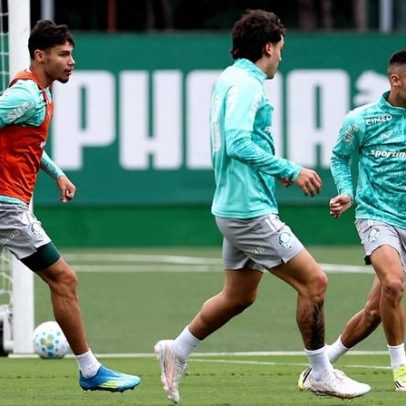 Palmeiras encerra preparação; Abel tem dúvida para enfrentar o Flamengo
