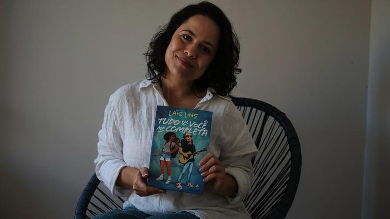 A autora Laís Lins. (Foto: Milena Melo)