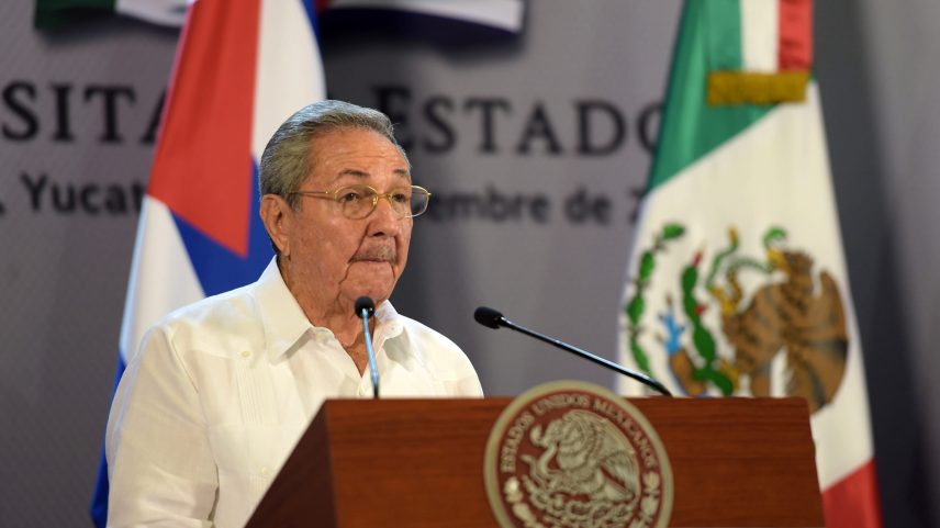 Na imagem, Raúl Castro, 94 anos, ex-presidente de Cuba