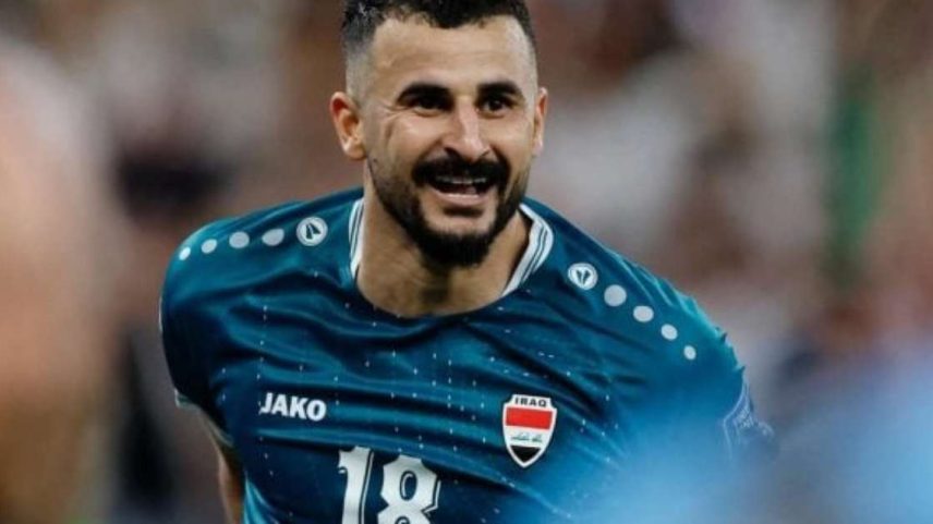 Ayman Hussein marcou o gol da classificação do Iraque para a Copa do Mundo –