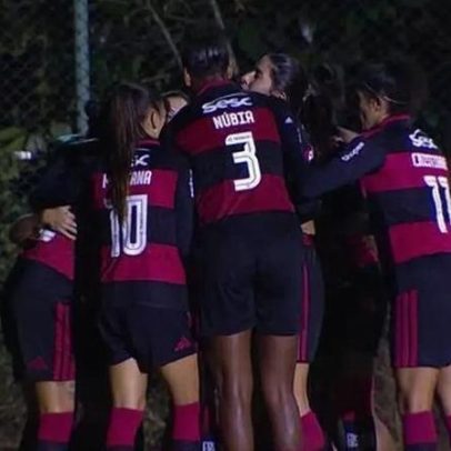 Flamengo vence Internacional e sobe na tabela do Brasileirão Feminino