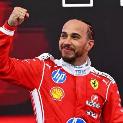 Hamilton revela amuleto da sorte após melhor resultado pela Ferrari no Canadá