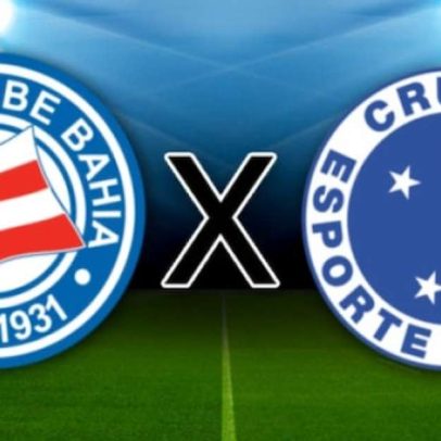 Bahia x Cruzeiro pelo Brasileirão: horário, transmissão e escalação