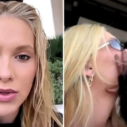 Virginia Fonseca se defende de críticas por beijar macaco