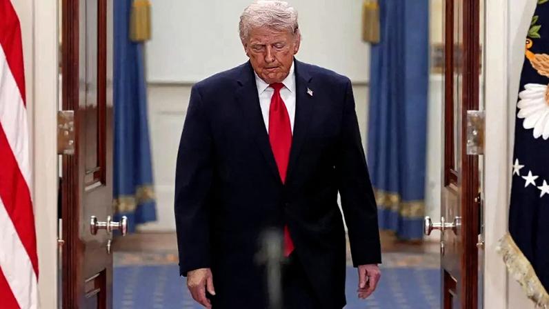 Presidente dos EUA, Donald Trump 1º de abril de 2026 Alex Brandon/Pool via REUTERS