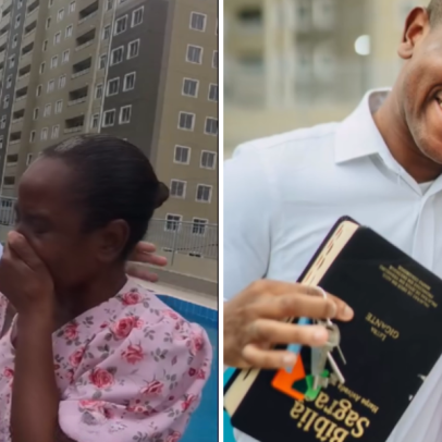 Filho emociona a mãe ao conquistar o 1º apartamento após enfrentarem o câncer