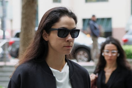 Shivon Zilis arrives at court to attend the trial in Elon Musk's lawsuit over OpenAI's for-profit conversion, in Oakland, California, on 5 May 2026.