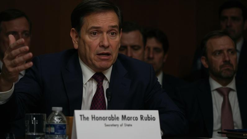 Secretário de Estado dos EUA, Marco Rubio