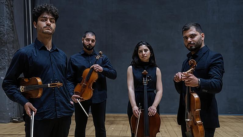 Quarteto Galilee: ensaio destaca fusão leste-oeste de grupo palestino