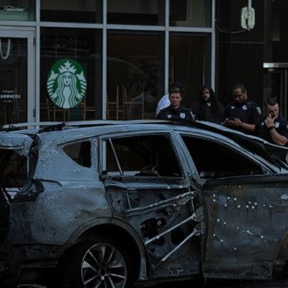 Carro explode perto do Touro de Wall Street, em Nova York
